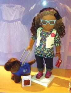 american girl doll service dog