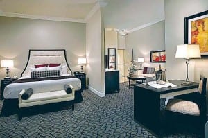 All 87 hotel rooms of the Inn on Fifth in Naples have been renovated and refurnished, along with the hotel lobbyand interior common areas.