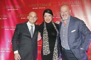 Alessio Limatola, Liza Santana and Italian Fashion designer Domenico Vacca