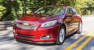 2013 Chevrolet Malibu is made for the world market