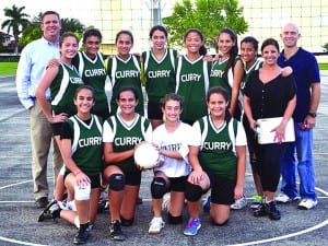 Curry Middle School wins county volleyball crown