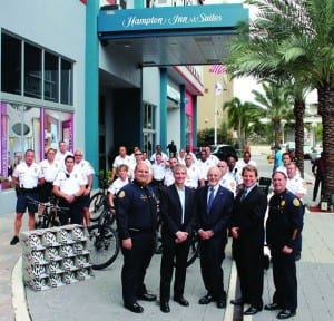 Miami Police officers get new bikes 