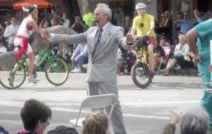  Clint Eastwood and the chair of the Republican Convention