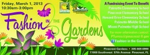 ‘Fashion in Gardens’ set for March 1 to aid Village schools