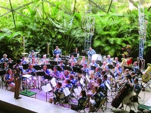 Sousa concert at Gardens by Greater Miami Symphonic Band