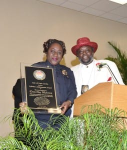 Commissioner Holmes receives Lifetime Achievement Award