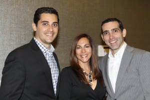 William Morales, Belkys Rodriguez and Alex Garcia, experienced partners of the new company, Universal Mortgage.