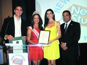 Chris Leskauskas, CRAVE Dir. Of Operations from Minnesota; CGWC President Mireya Kilmon; and CRAVE Coral Gables