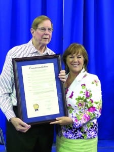 Hank Langston earns proclamation from county