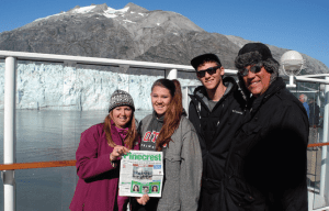 Read off the coast of Alaska