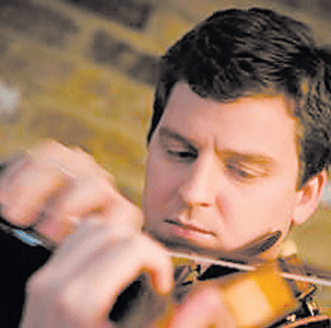 Violin virtuoso James Ehnes leads the Ehnes Quartet on September 23.