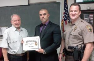 Kendall officer honored for lifesaving efforts