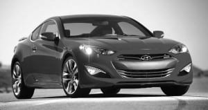 2013 Hyundai Genesis Coupe is re-designed and given more porwer