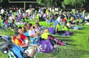 Over 600 attend Spook-tacular Movie Night at Devon Aire Park