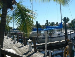 Live-aboard your own boat and enjoy the serenity of Treasure Harbor Marine. Sailboats are available for charter.