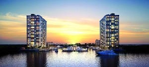 Marina Palms Yacht Club & Residences closes on $98 Million construction loan for first tower