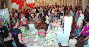 Scene from 2013 Animal Christmas benefit at the Biltmore.