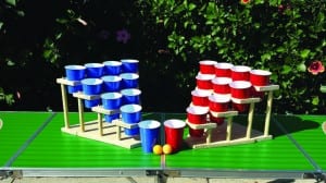 Stadium Pong puts novel spin on a college classic