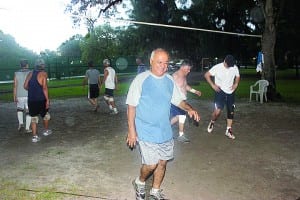 A 40-year-old Sunday-at-the-park family volleyball tradition