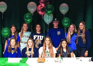 Westminster Christian School senior athletes sign to play with colleges