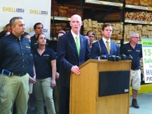 Gov.Scott announces tax holiday for hurricane preparedness supplies