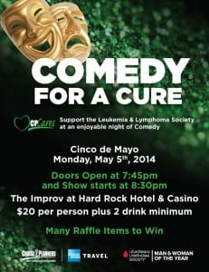 Comedy for the Cure Flyer