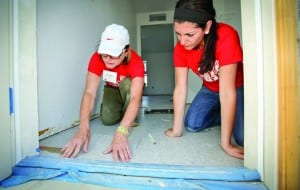 ‘GT Cares’ Week ends with Habitat for Humanity Build