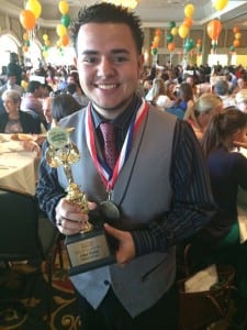 Alex Yaniz wins Miami Herald “Bowler of the Year.”