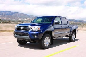 Toyota Tacoma atop U.S. compact pickup market