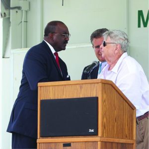 Richmond Heights Pioneers Monument honors families of World War II veterans