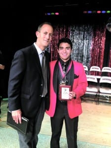 Diego Family Spartan Award presented to Victor Meneses