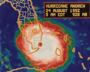 hurricane map