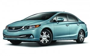 Honda Civic Hybrid, Natural Gas models are fuel-efficient options