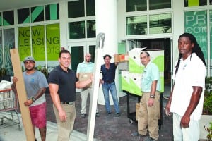 Modern Miami Apartments donates unused building materials to Habitat