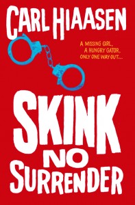 Carl Hiaasen’s latest book for kids Skink-No Surrender, out Sept. 23