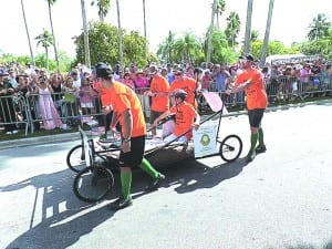 Coral Gables Rotarians take ALS ice bucket challenge