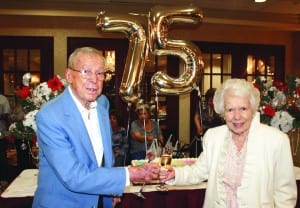 Blind date united pair 75 years ago