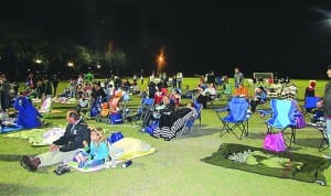 Holiday Movie Night was ‘cool’ fun for all