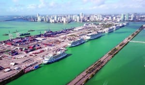 PortMiami experiences one of cruise season’s busiest days