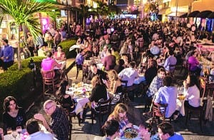 Enjoy ‘Restaurant Row’ dining under the stars