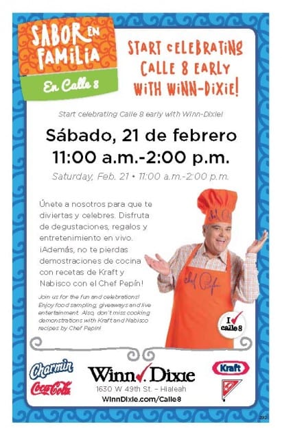 WD - Mini Calle Ocho Flier Pepin 2.21.15