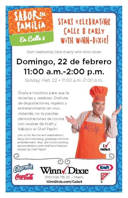 WD - Mini Calle Ocho Flier Pepin 2.22.15