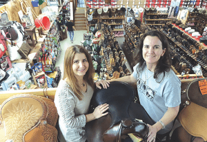 Sunset Feed and Supply Inc. owners and sisters, Tara Townsend (left) and Heather Riera, have continued to develop the business their grandfather started back in 1960.