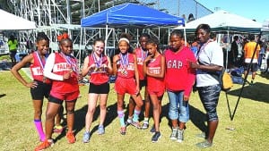 Palmetto Middle scores big in county JV track meet