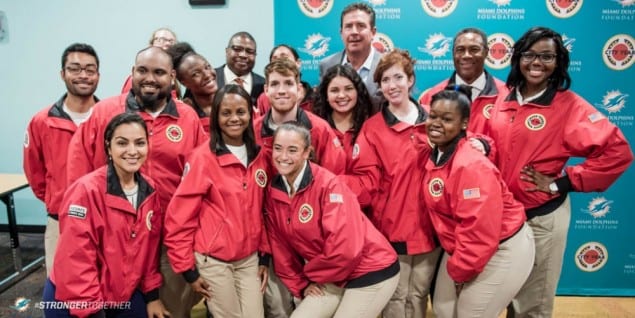 Miami Dolphins give $1 million to bring City Year to Miami Gardens schools