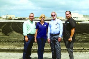 Town officials tour county’s water/sewer treatment plant