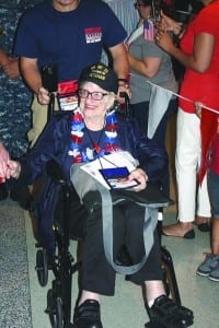 Two WWII veterans visit monuments in their honor