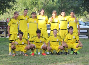 Top from left to right Diego Ramirez, Frank Peña, Christian Perdomo, Daniel Perez, Gianluca Prieto, Santiago Inzirillo, Christian Vinasco Bottom from Left to right Diego Loureiro, Sebastian Ayllon, Christopher(Dutch) Castillo, Joaquin Rodriguez