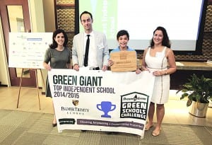 Palmer Trinity School again earns Green Schools Challenge honors