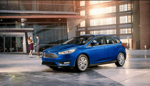 2015 ford focus hatchback blue exterior